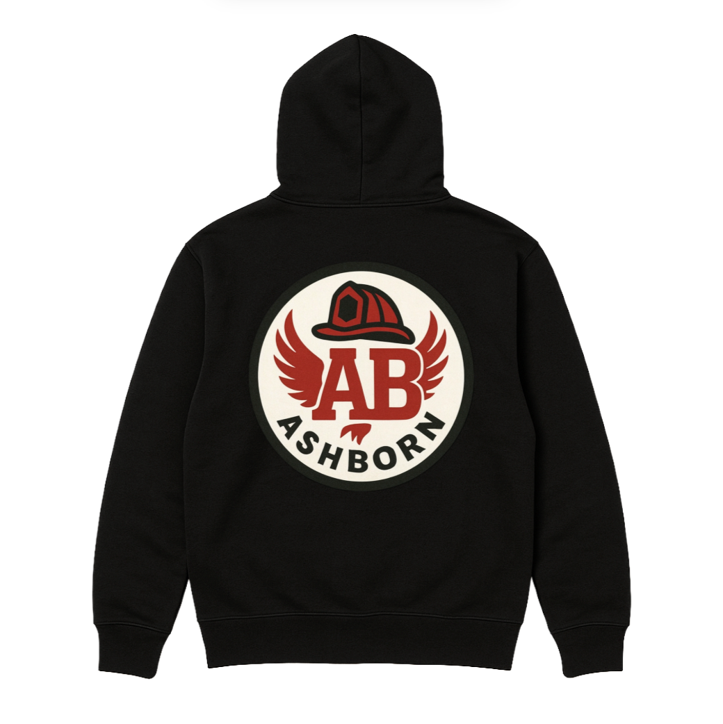 Fire Cap Graphic Hoodie